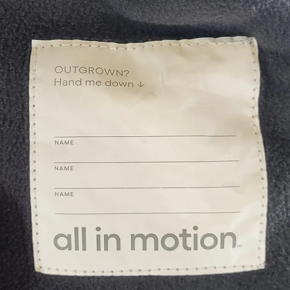 All in Motion Kids Winter Coat, Black, Size XL Plus, NWOT